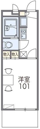 若江岩田駅 徒歩18分 1階の物件間取画像